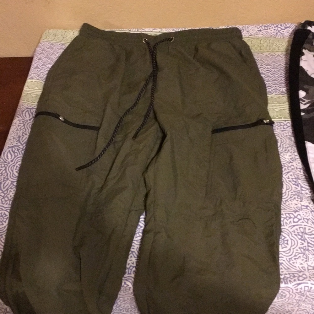 Olive fashion nova joggers